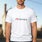 T-shirt I love Gémigny