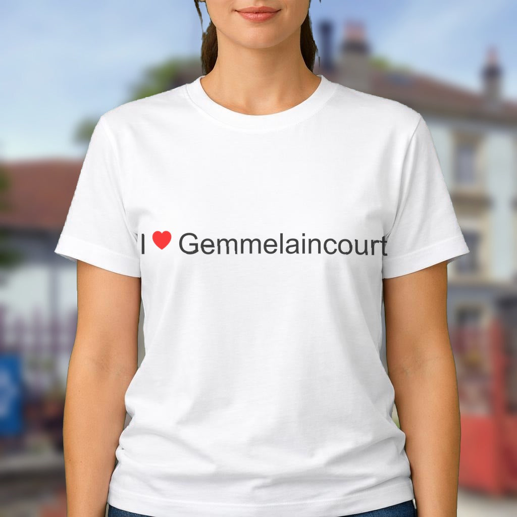 T-shirt I love Gemmelaincourt