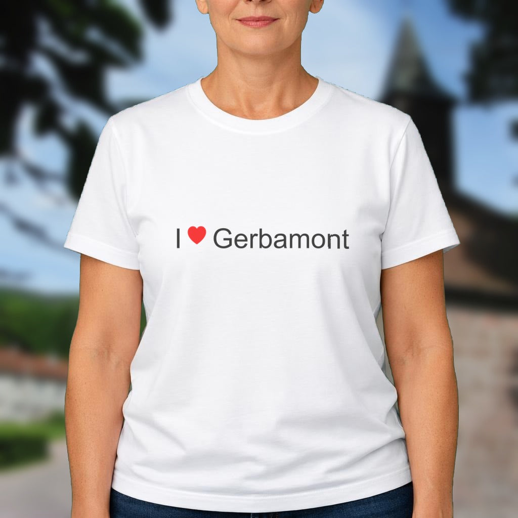 T-shirt I love Gerbamont