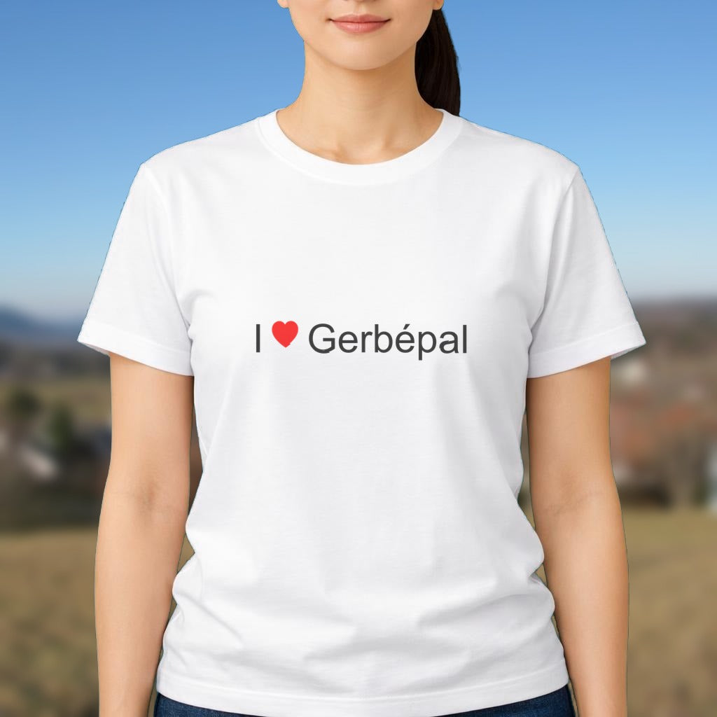 T-shirt I love Gerbépal