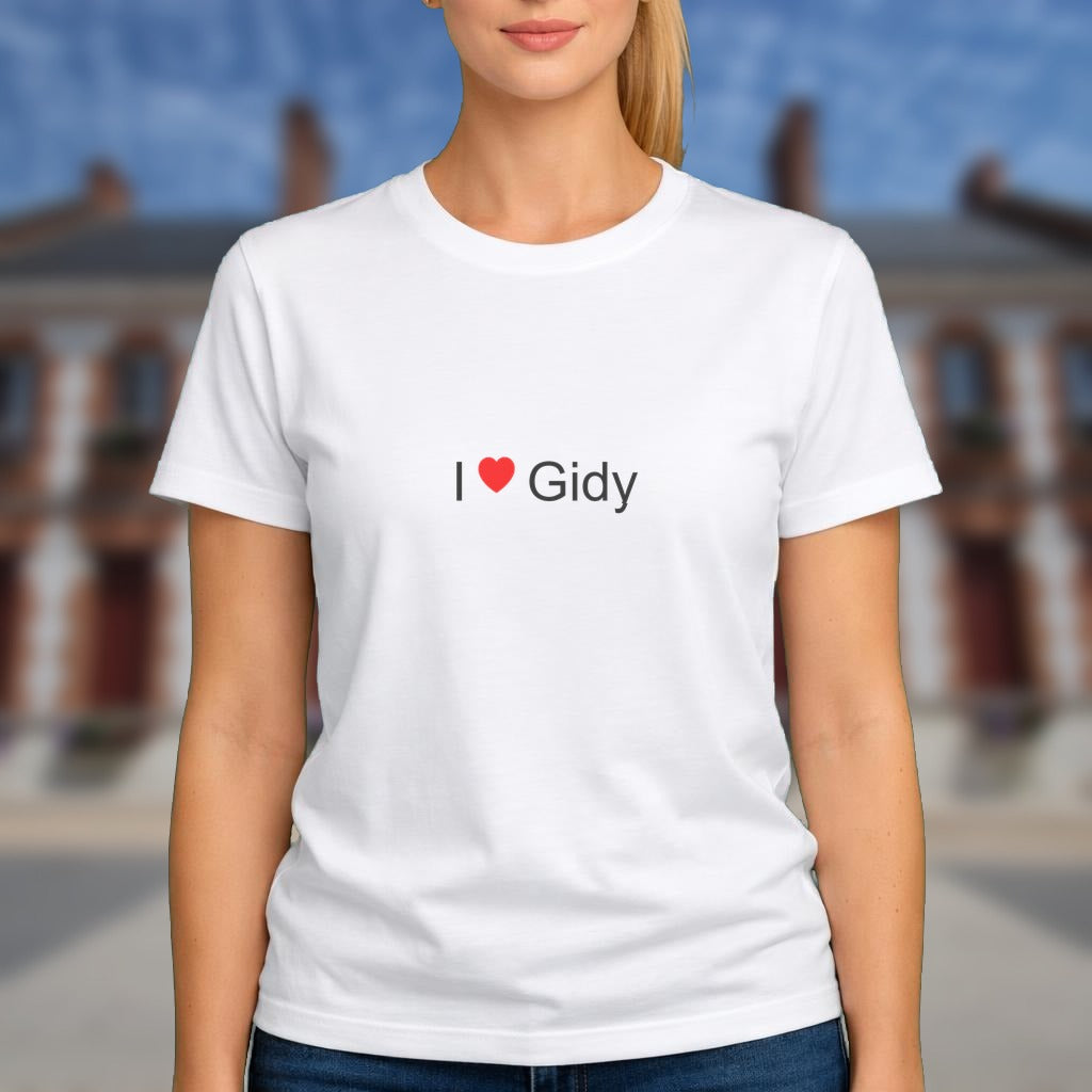 T-shirt I love Gidy