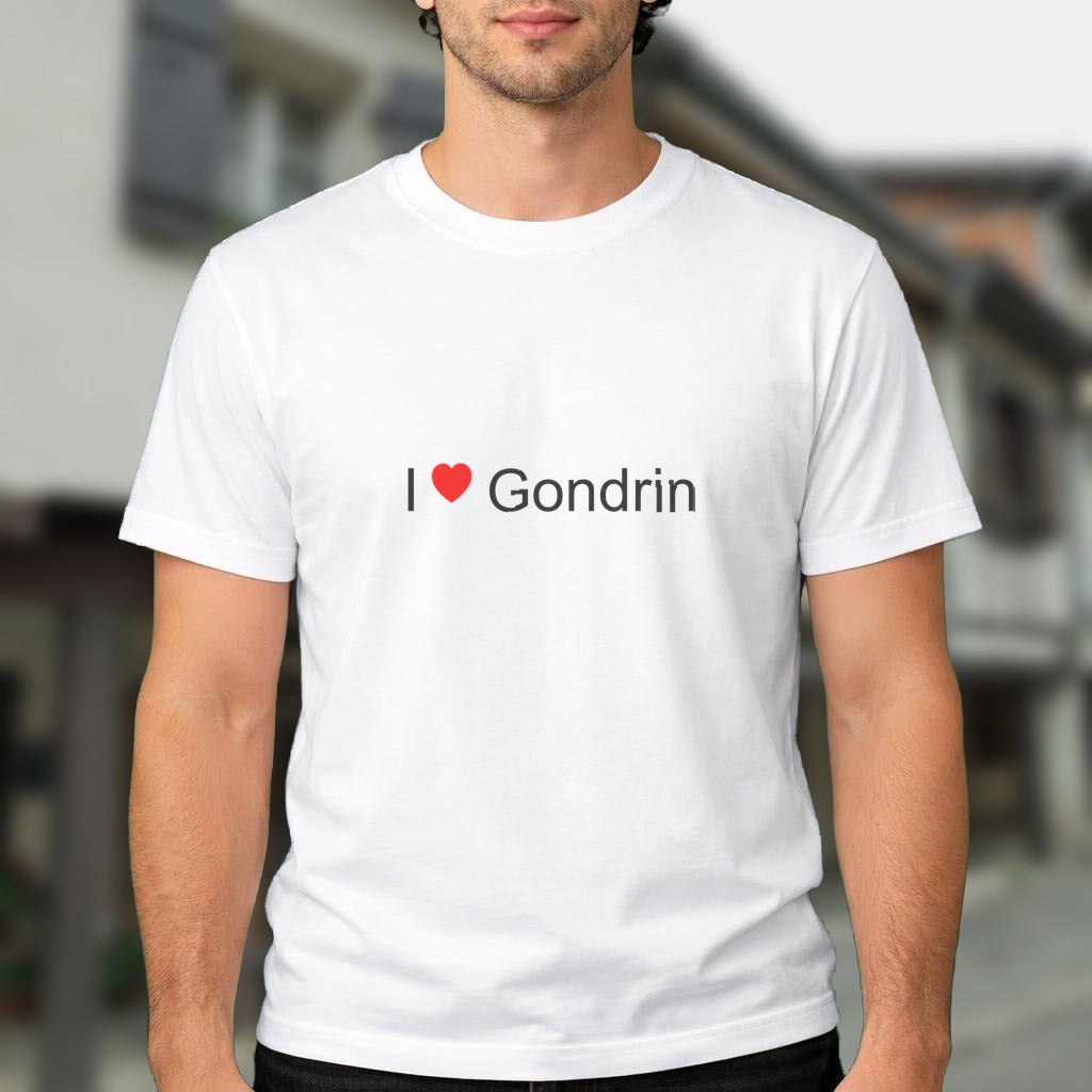 T-shirt I love Gondrin