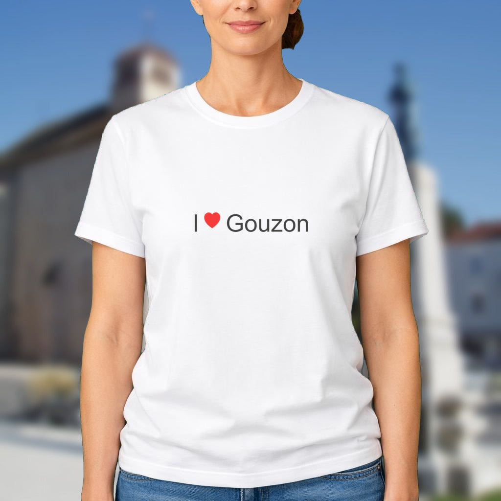 T-shirt I love Gouzon