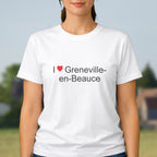 T-shirt I love Greneville-en-Beauce