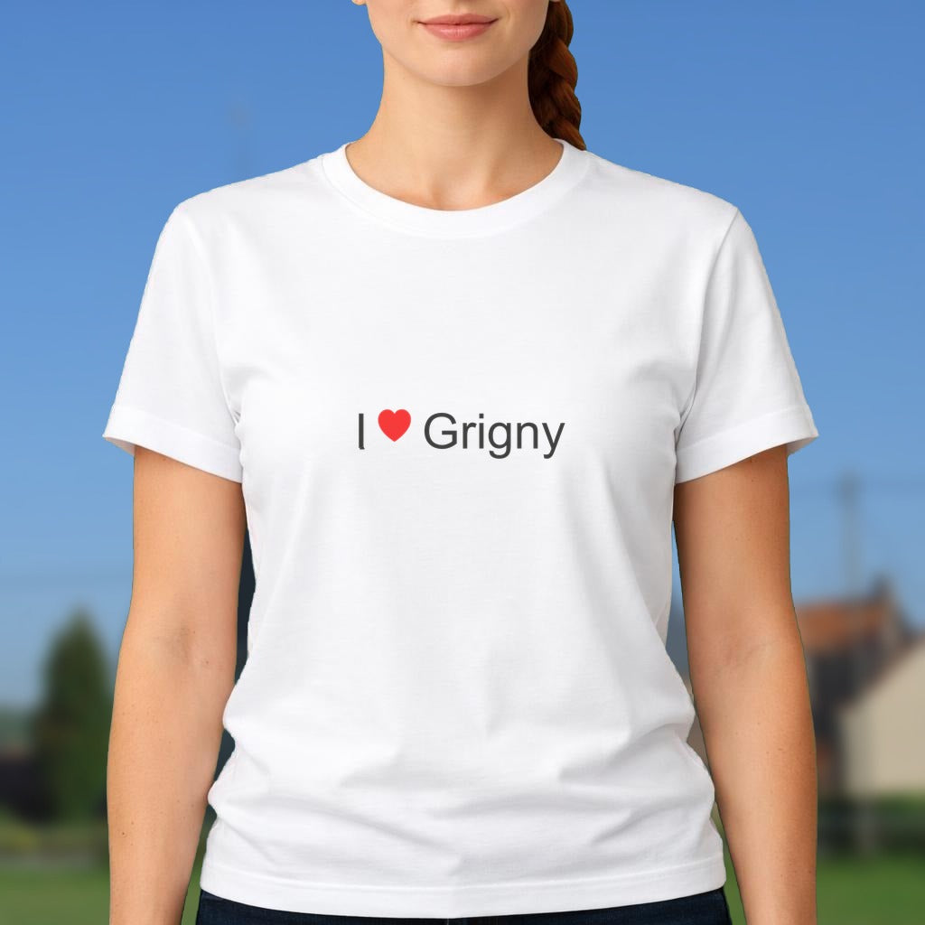 T-shirt I love Grigny