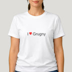 T-shirt I love Grugny