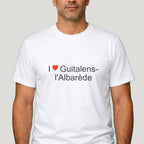 T-shirt I love Guitalens-l'Albarède
