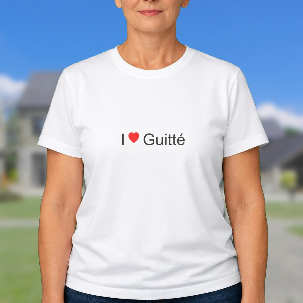 T-shirt I love Guitté