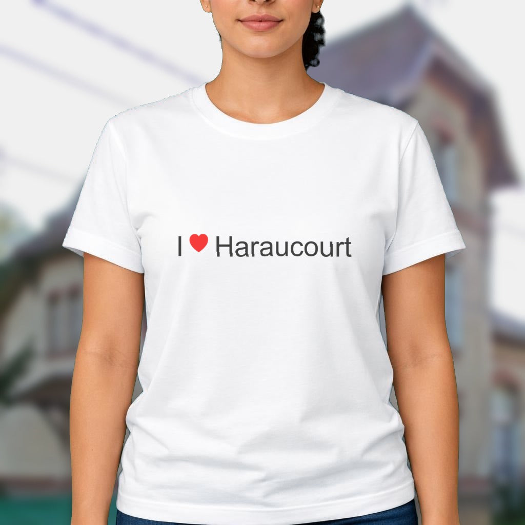 T-shirt I love Haraucourt