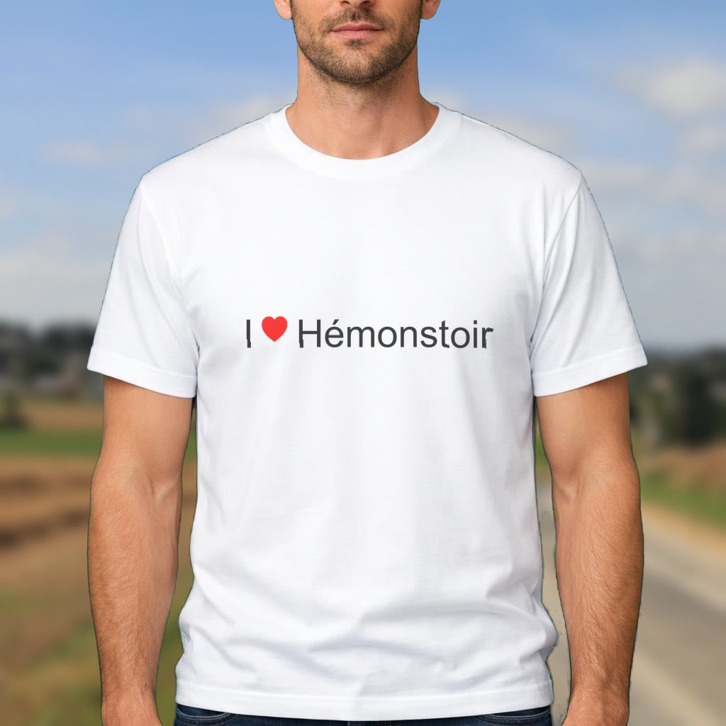 T-shirt I love Hémonstoir