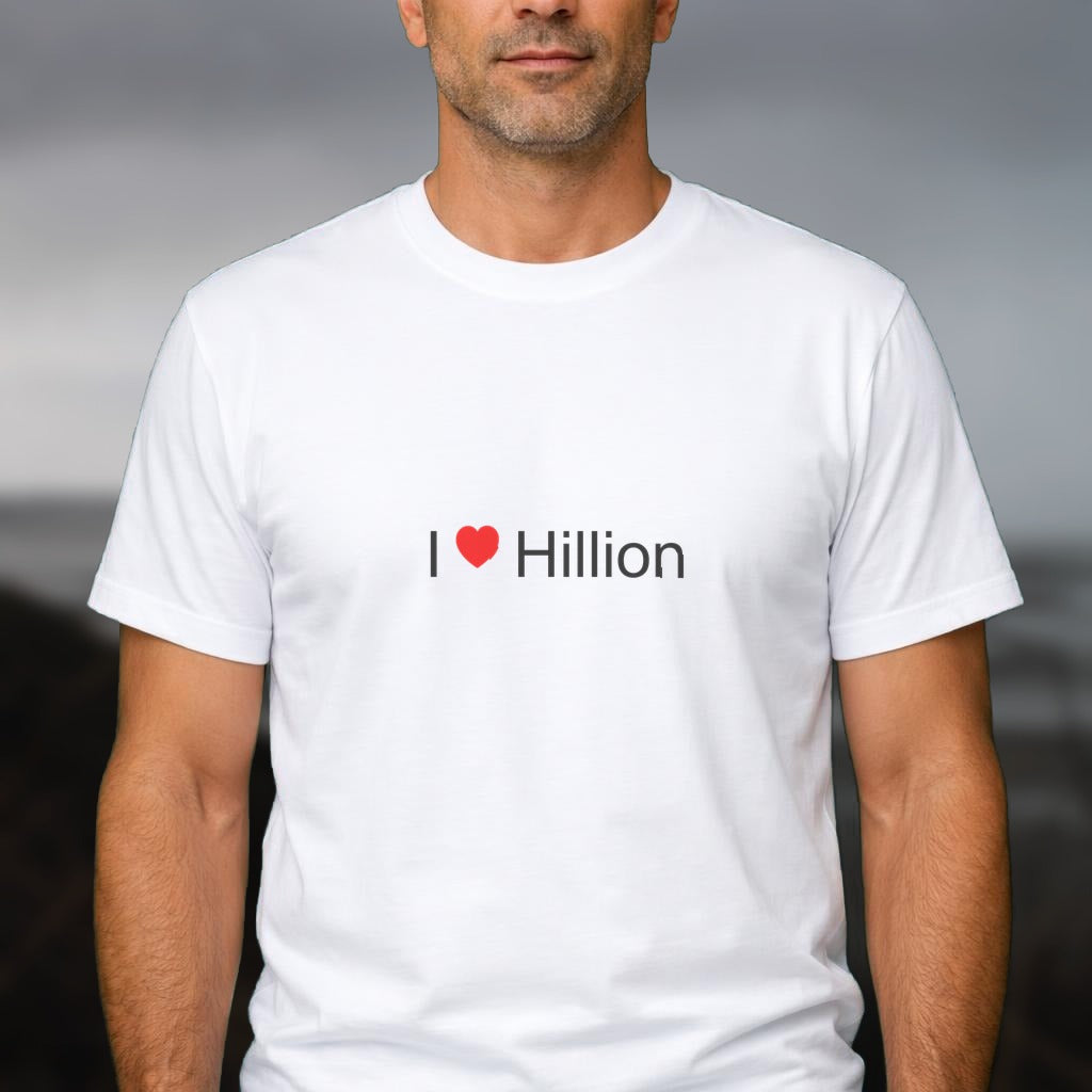 T-shirt I love Hillion