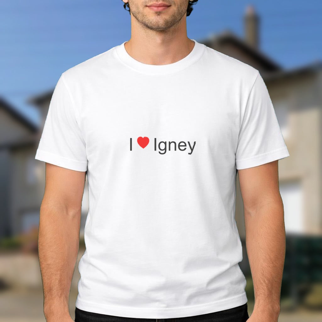 T-shirt I love Igney (54)