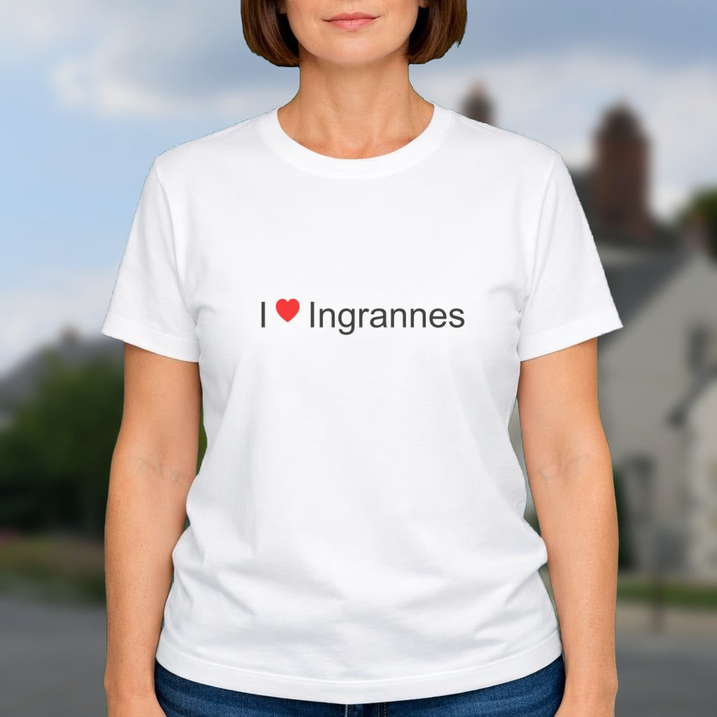 T-shirt I love Ingrannes