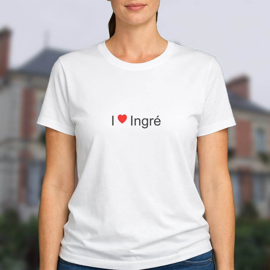 T-shirt I love Ingré