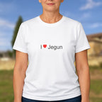 T-shirt I love Jegun