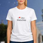 T-shirt I love Jeu-Maloches