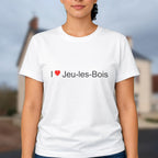 T-shirt I love Jeu-les-Bois