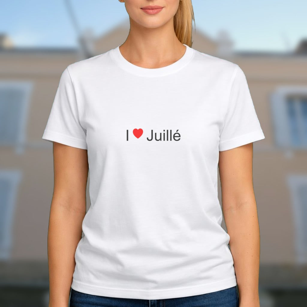 T-shirt I love Juillé (16)