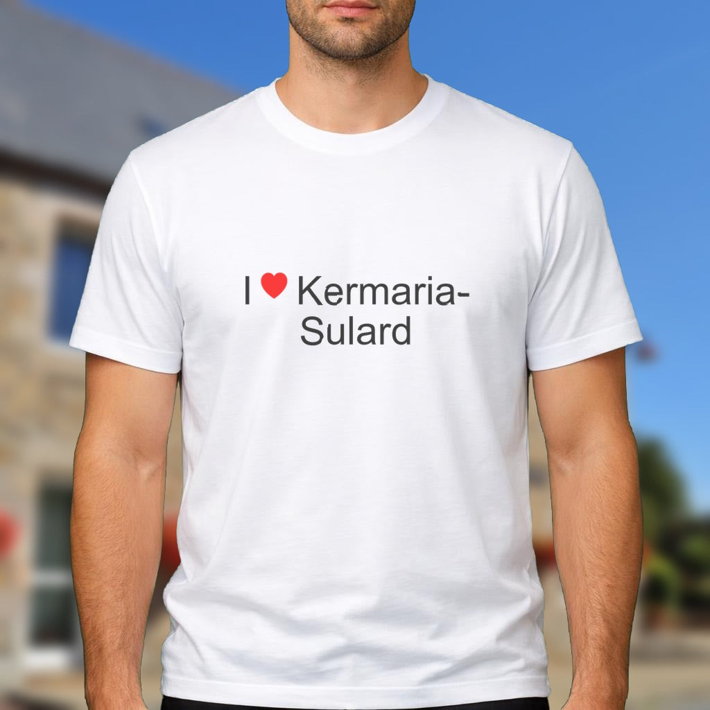 T-shirt I love Kermaria-Sulard
