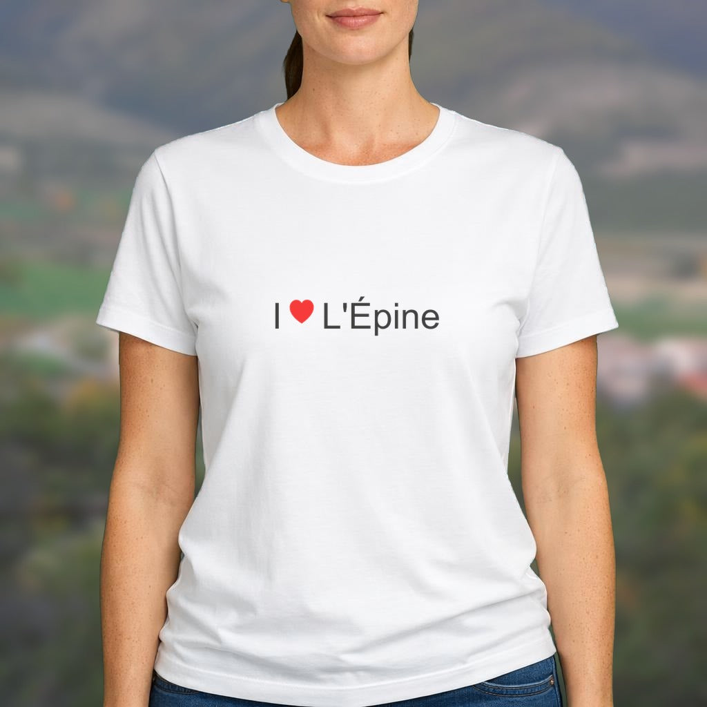 T-shirt I love L'Épine (05)