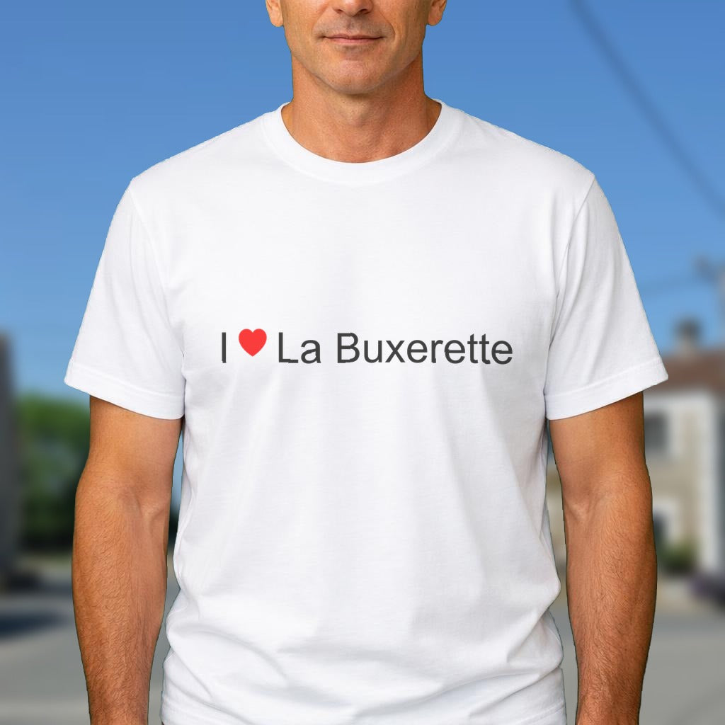 T-shirt I love La Buxerette