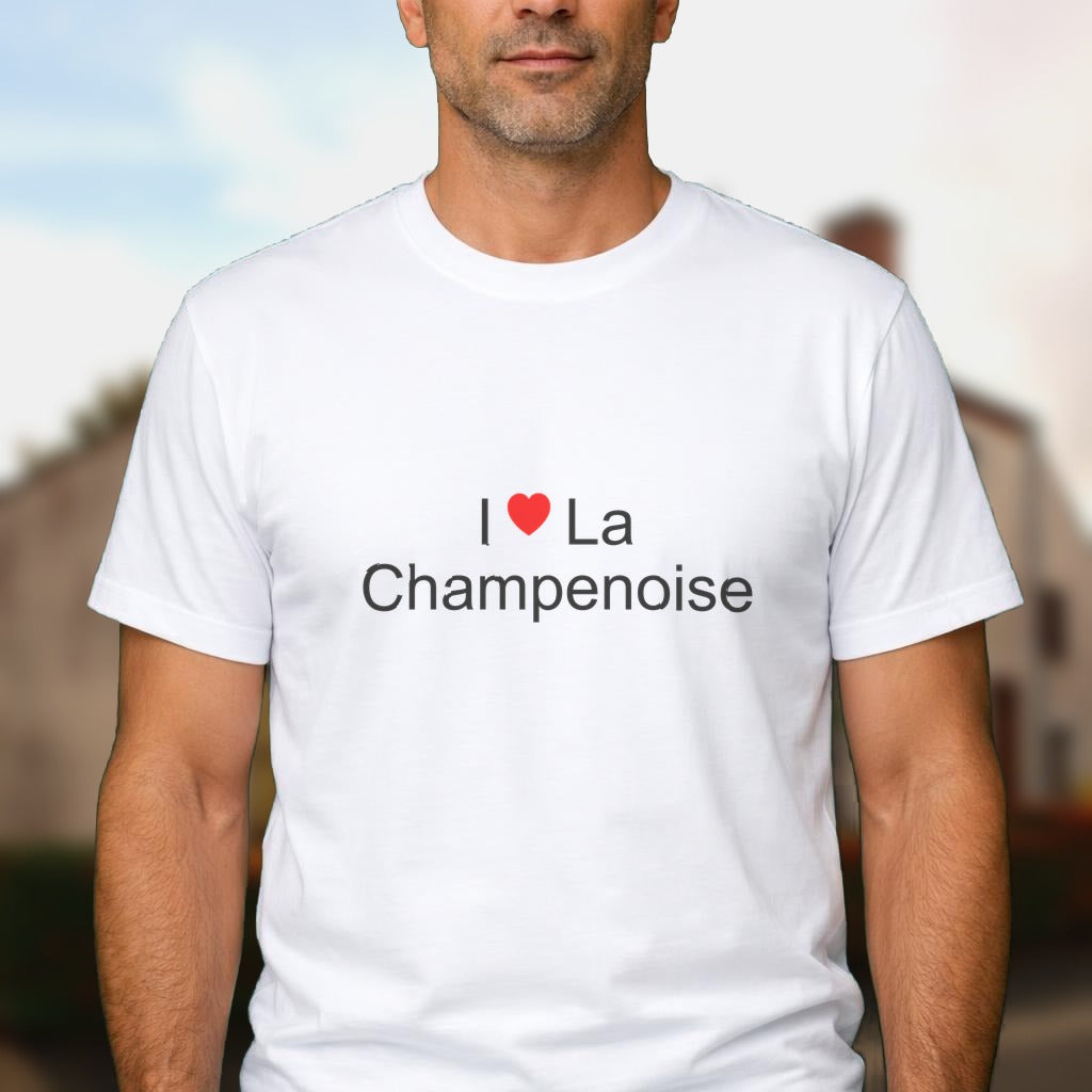 T-shirt I love La Champenoise