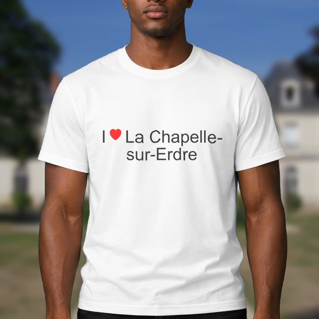 T-shirt I love La Chapelle-sur-Erdre