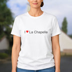 T-shirt I love La Chapelle porté