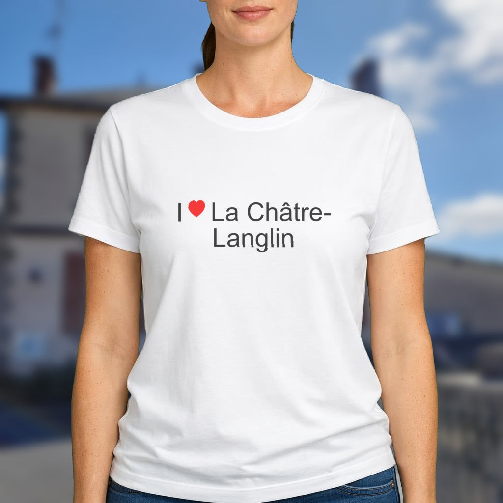 T-shirt I love La Châtre-Langlin