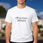 T-shirt I love La Cour-Marigny