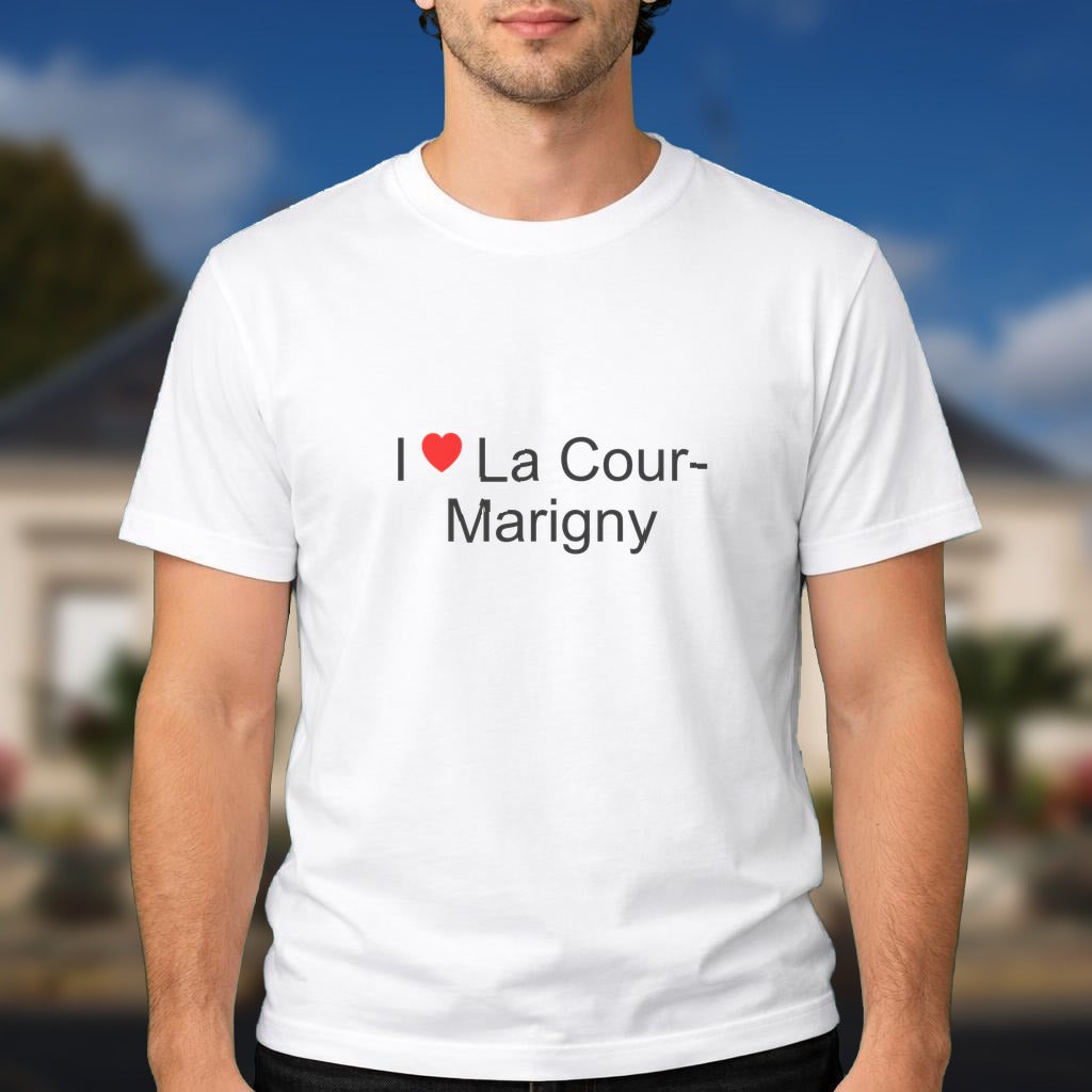 T-shirt I love La Cour-Marigny