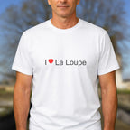 T-shirt I love La Loupe