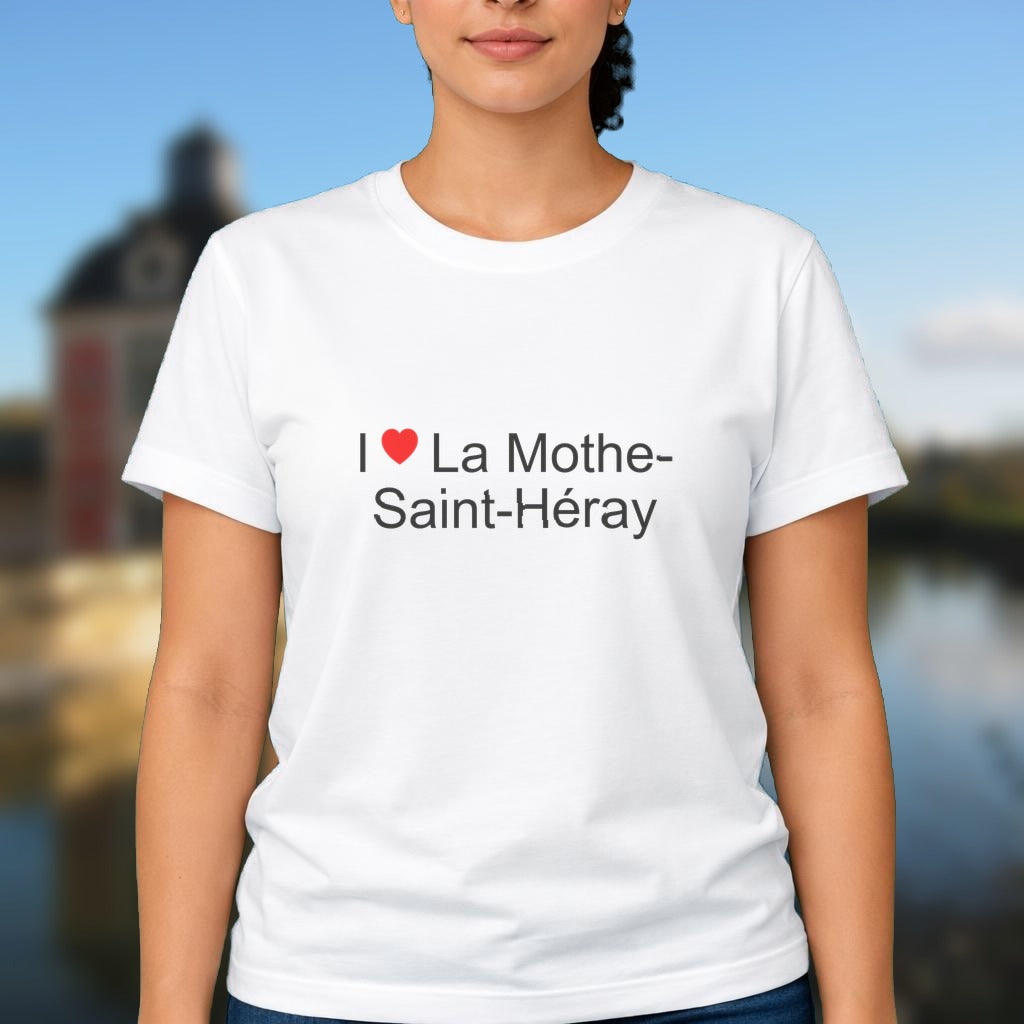 T-shirt I love La Mothe-Saint-Héray