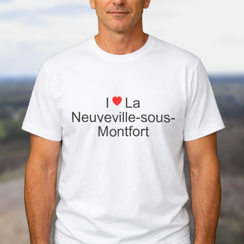 T-shirt I love La Neuveville-sous-Montfort