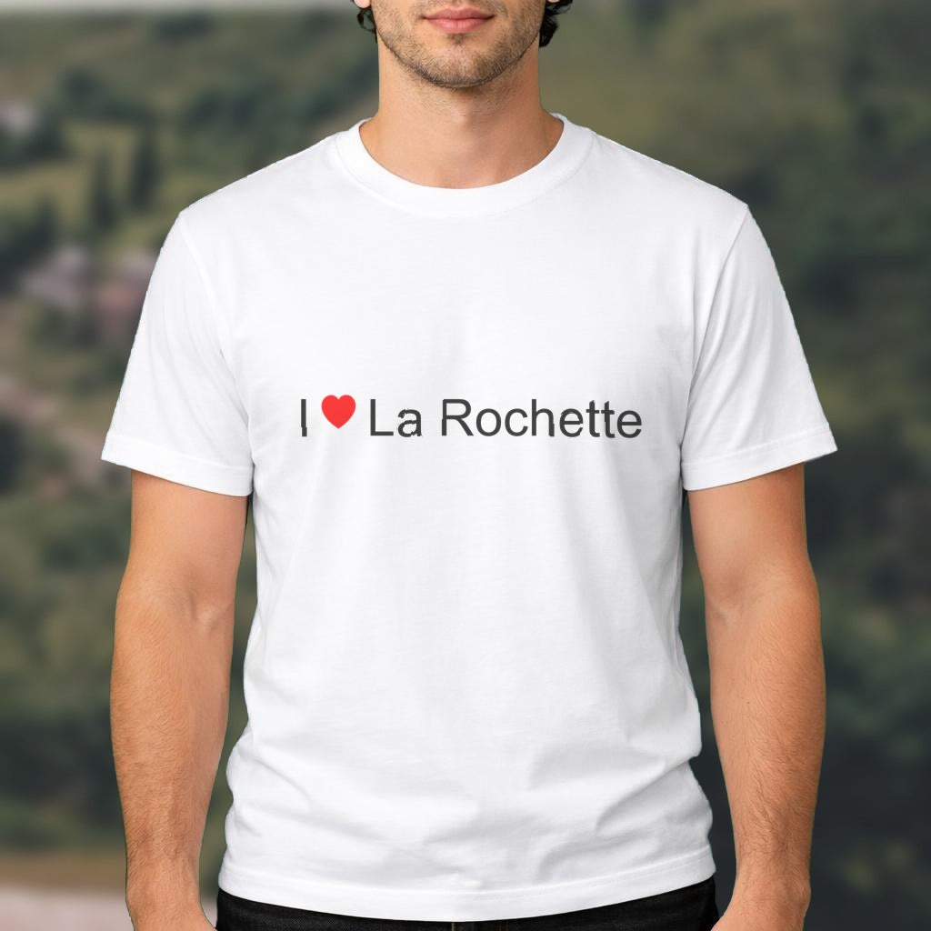 T-shirt I love La Rochette (07)