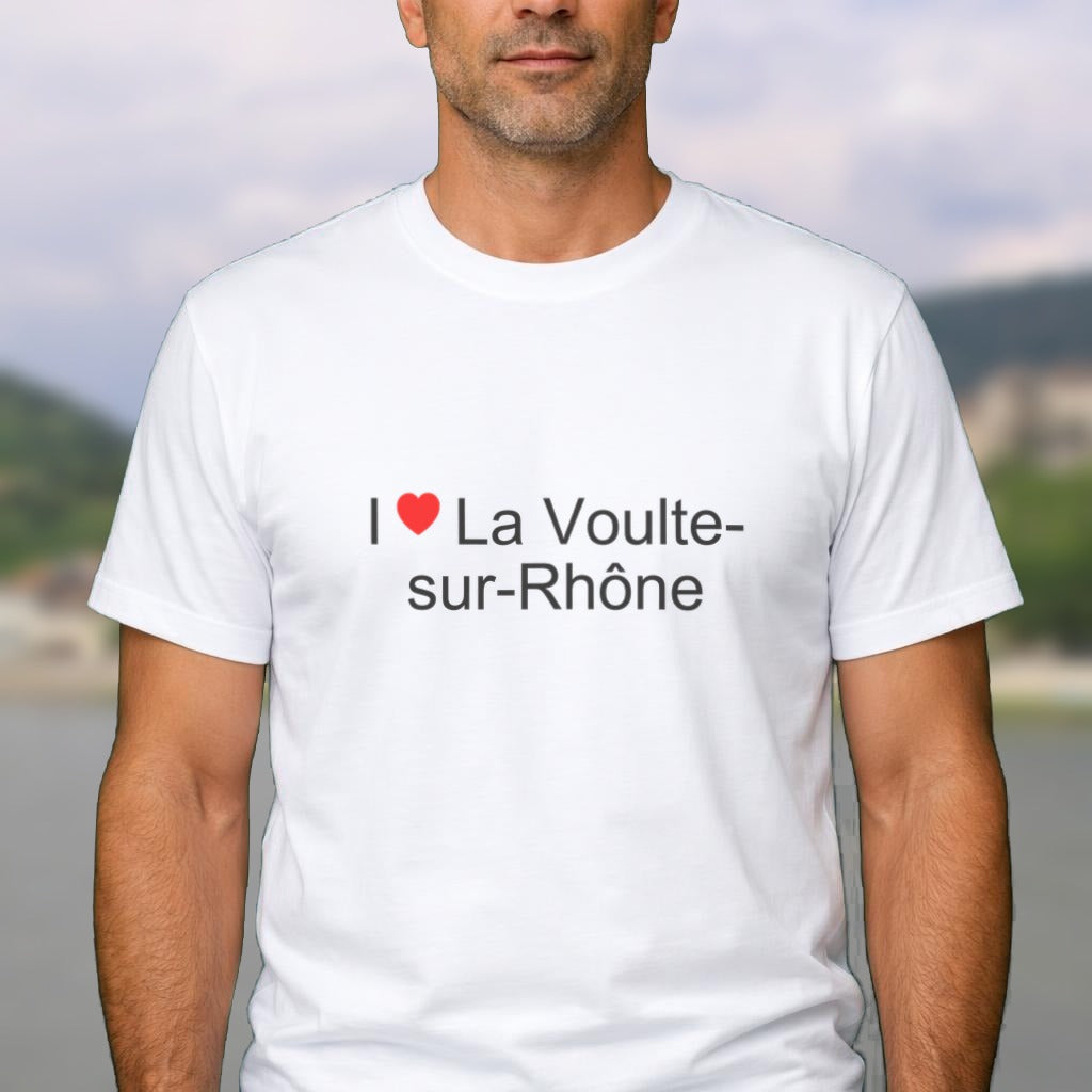 T-shirt I love La Voulte-sur-Rhône porté