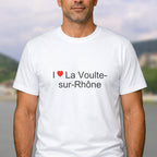 T-shirt I love La Voulte-sur-Rhône porté