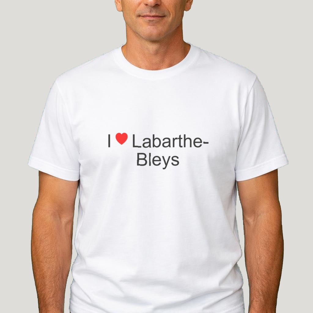 T-shirt I love Labarthe-Bleys