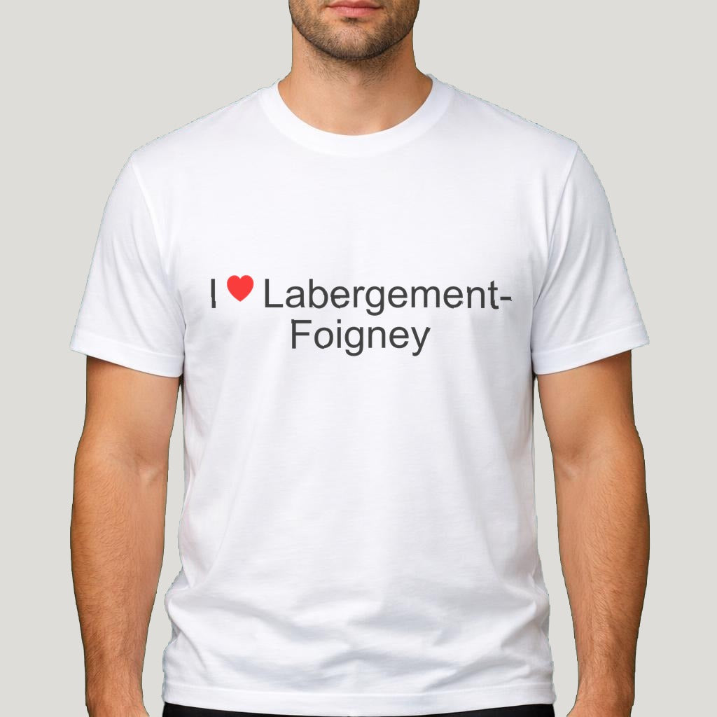 T-shirt I love Labergement-Foigney