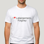 T-shirt I love Labergement-Foigney
