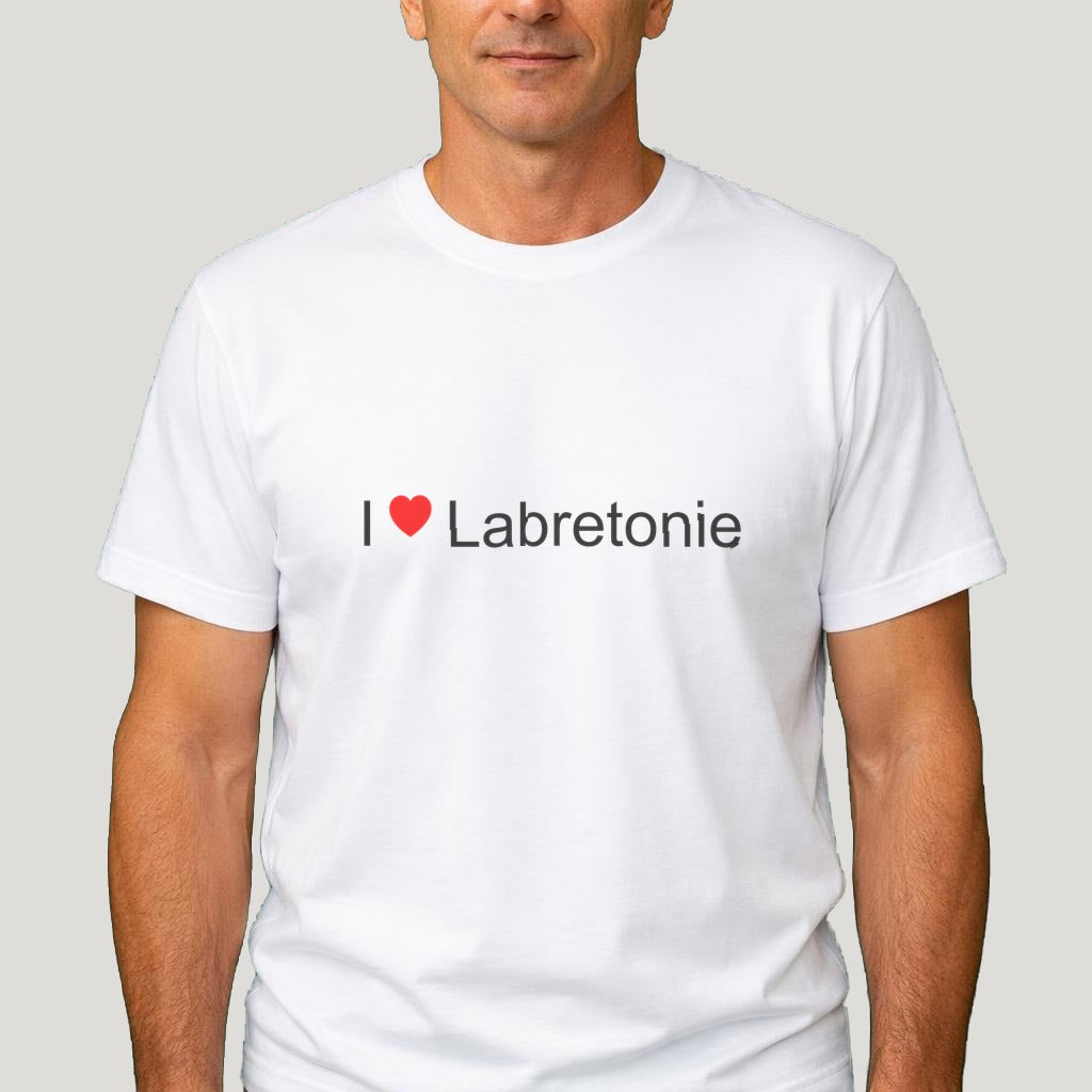 T-shirt I love Labretonie