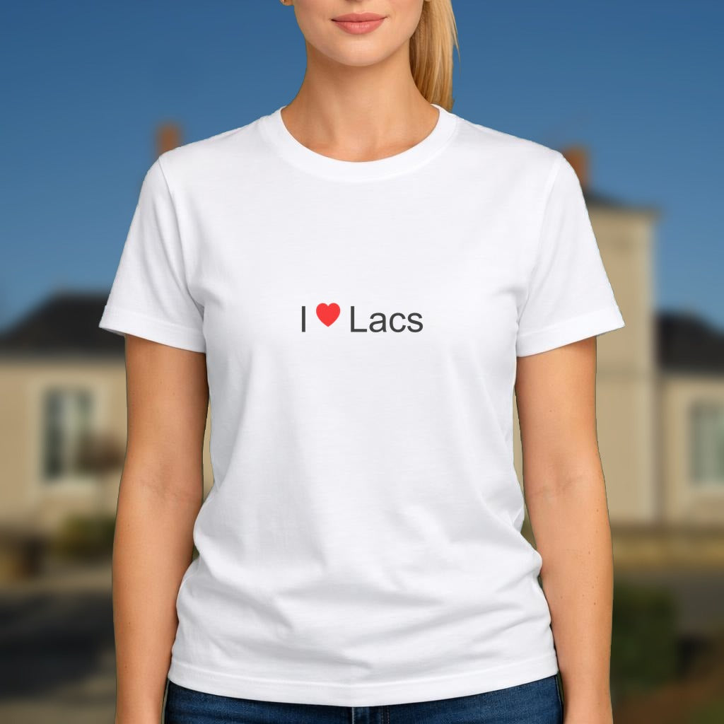 T-shirt I love Lacs