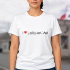 T-shirt I love Lailly-en-Val