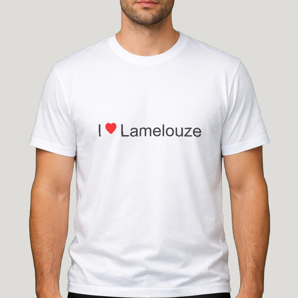 T-shirt I love Lamelouze
