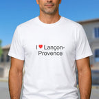 T-shirt I love Lançon-Provence porté