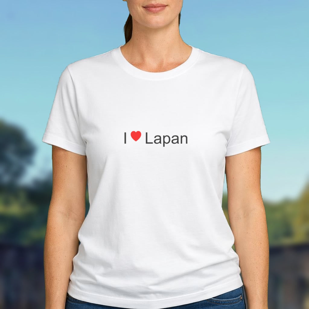 T-shirt I love Lapan