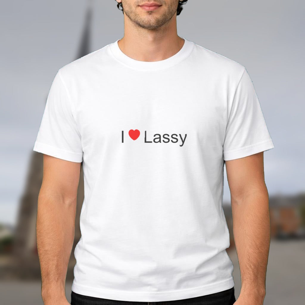 T-shirt I love Lassy (35)