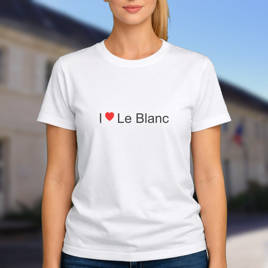 T-shirt I love Le Blanc