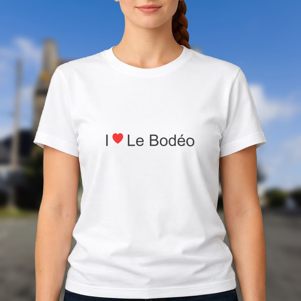 T-shirt I love Le Bodéo