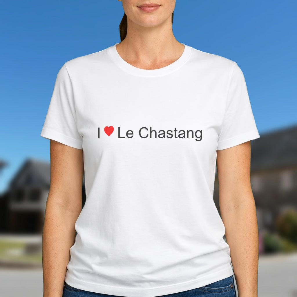 T-shirt I love Le Chastang